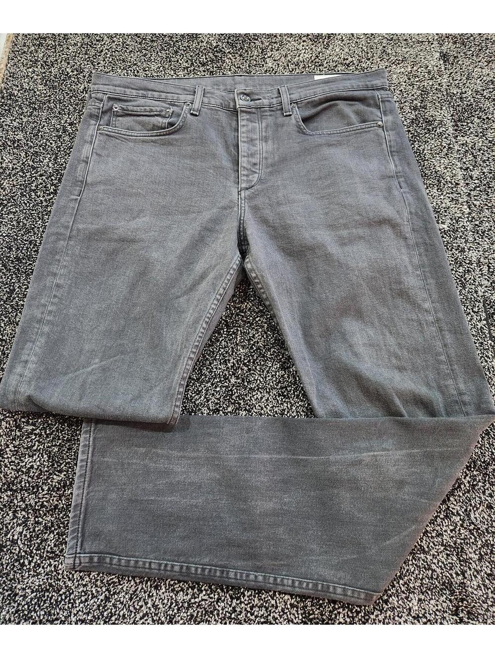 Rag & Bone Jeans Mens 36 Black Fit 1 Extra Slim Cotton Denim Preppy Made in USA